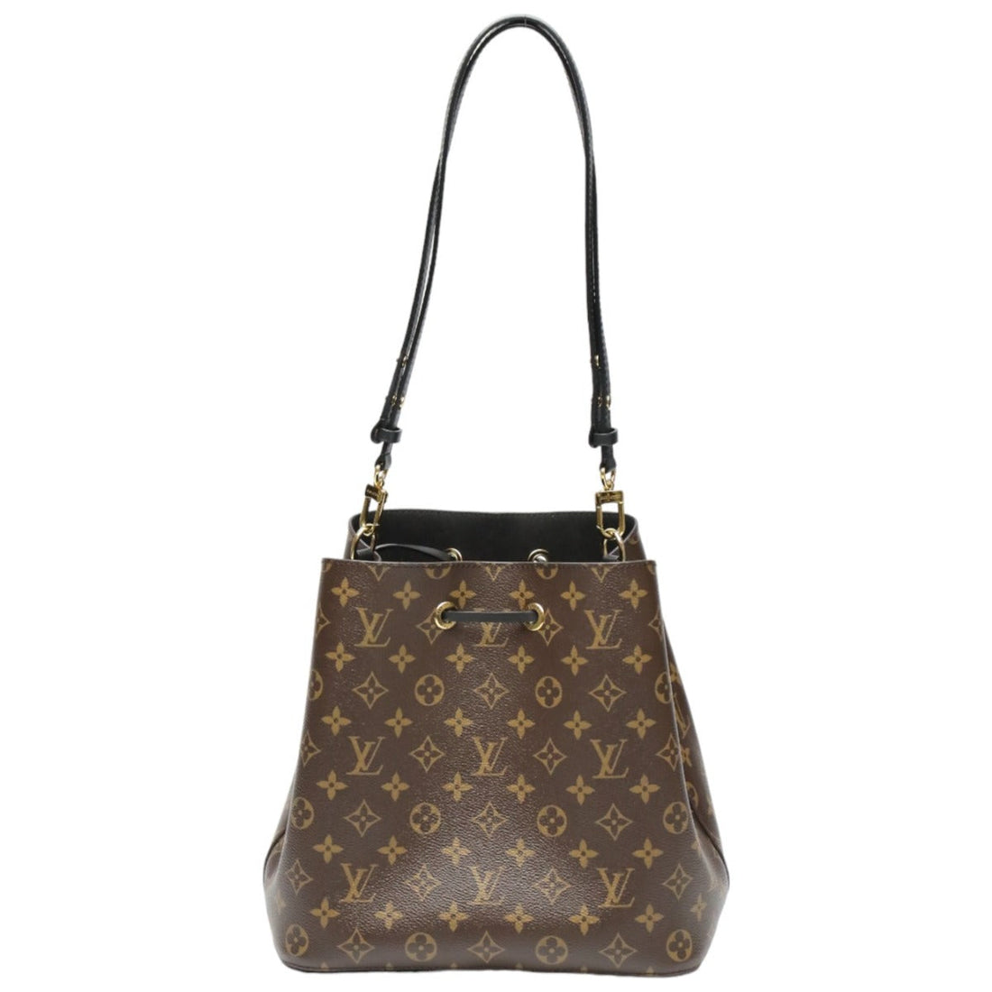 LOUIS VUITTON Shoulder Bag M44020 Monogram canvas Brown noir Shoulder Bag Monogram Neonoe Women Used