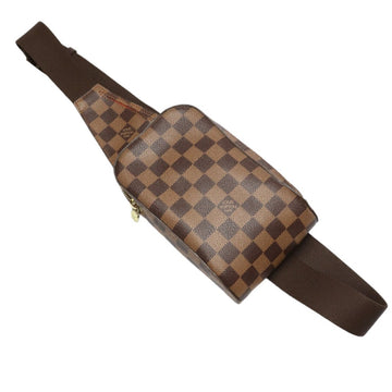LOUIS VUITTON Sling bag N51994 Damier canvas Brown Waist pouch Damier Geronimos unisex(Unisex) Used