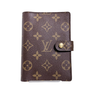 LOUIS VUITTON Notebook cover R20005 Monogram canvas Brown Notebook case Monogram Agenda PM Women(Unisex) Used