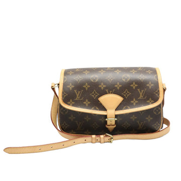 LOUIS VUITTON Shoulder Bag M42250 Monogram canvas Brown Shoulder Bag Monogram Sologne Women Used