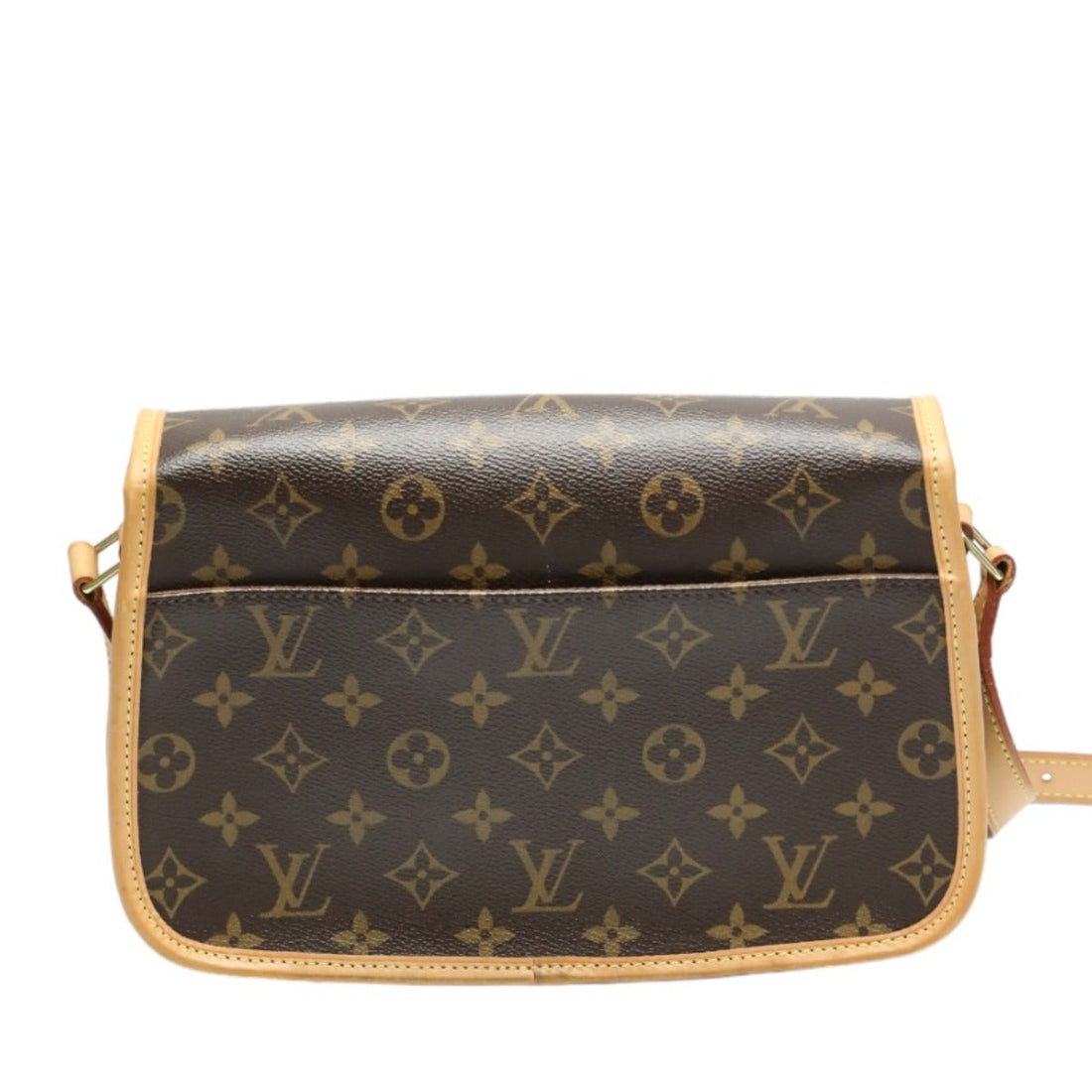 LOUIS VUITTON Shoulder Bag M42250 Monogram canvas Brown Shoulder Bag Monogram Sologne Women Used