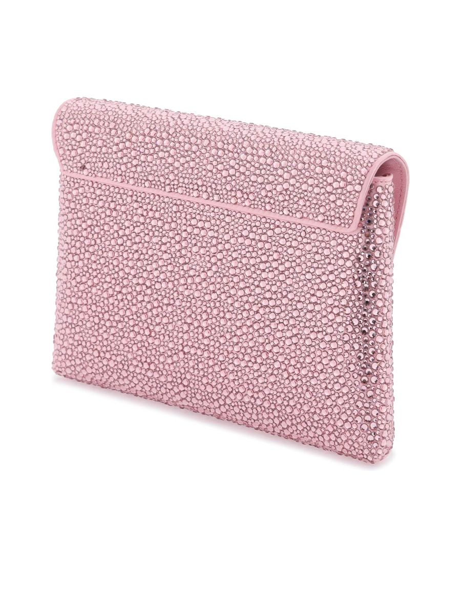 La Medusa Envelope Clutch with Crystals