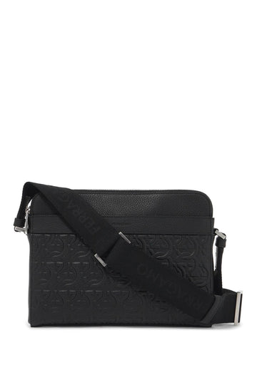 Ferragamo "Gancini Shoulder Bag" Men