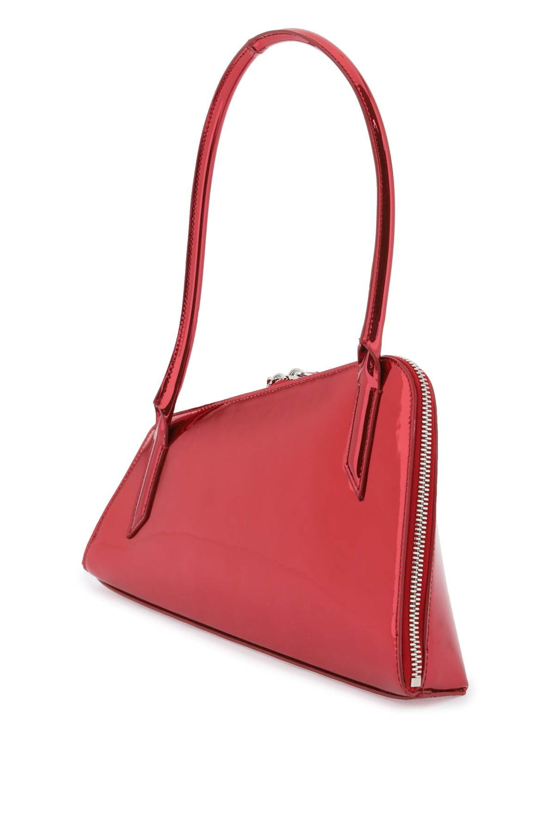 The Attico Mirror-Effect Sunrise Shoulder Bag Women