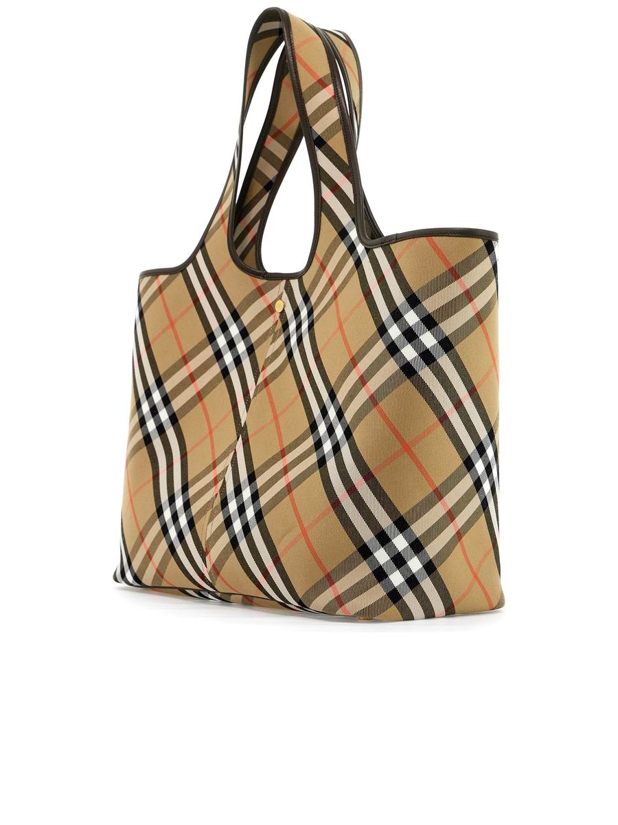 Medium Checkered Tote