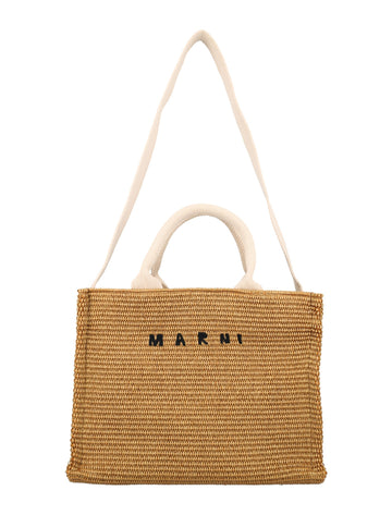 Small Raffia Tote Bag