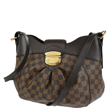 Louis Vuitton Sistina  Canvas Shoulder Bag ()