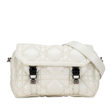 Dior Macrocan Messenger Bag M1243OMIG White Leather  Dior