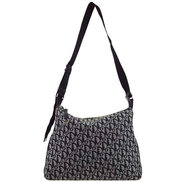 Christian Dior 2005 Black Trotter Shoulder Bag
