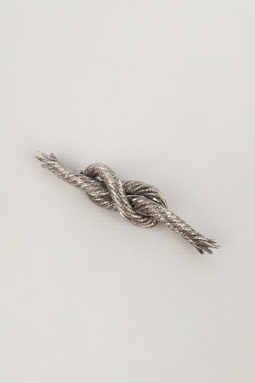 Broche en argent Hermès