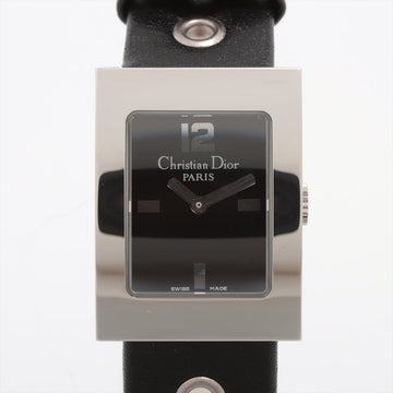 Christian Dior Maris Square D78-109 SS x Leather QZ Black board