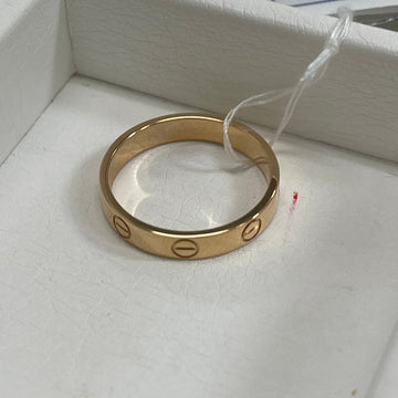 Cartier Love Ring 750PG #6.75 3.2g