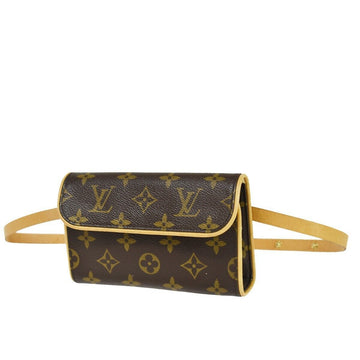 Louis Vuitton Pochette Florentine  Canvas Clutch Bag ()