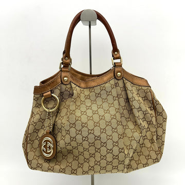 GUCCI Monogram Medium Sukey Tote Bronze gu3328vs