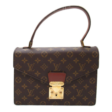 Louis Vuitton Concorde Handbag Handbag PVC Coated Canvas Monogram  Brown M51190