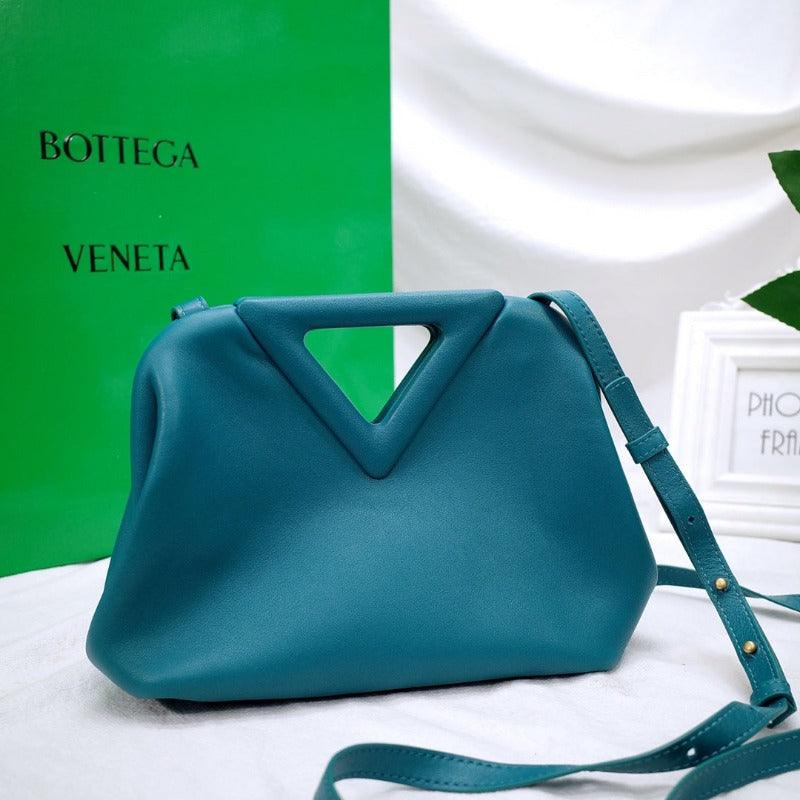 Makersluxe - Triangle Shoulder Bag Turquoise