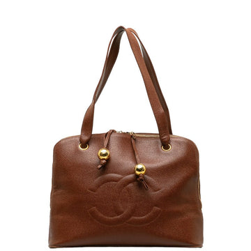 CHANEL CHANEL TORTE BAG CABIAS SKIN  LADY SCHOOL