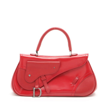 Christian Dior Leather Handbag Red
