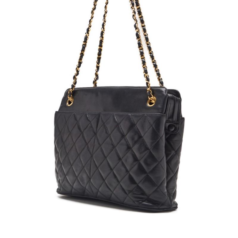Chanel Matrasse Double Chain Shoulder  Black  Shoulder Bag Mini Shoulder  Bag Hybrid ? Delivery? Himalan Online