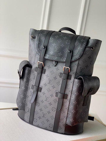Makersluxe - Black Mirror Monogram Backpack