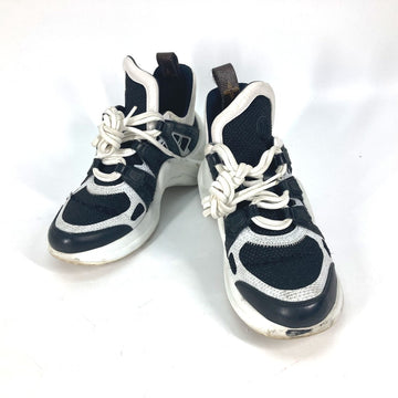 LOUIS VUITTON sneakers Technical Fabric Canvas , Leather black LV Arclight sneakers Women 36 Used