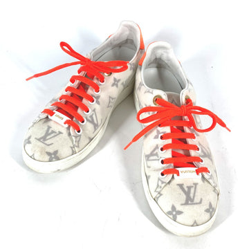 LOUIS VUITTON sneakers PVC white Front Row Line Monogram Lace Shoes Shoes Women 36 Used