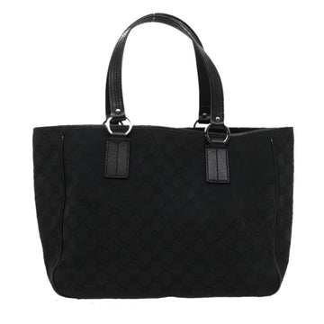 GUCCI GG Canvas Shoulder Bag Black 29778
