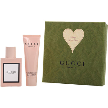 Gucci Bloom By Gucci Eau De Parfum Spray 1.6 Oz & Body Lotion 1.6 Oz Women