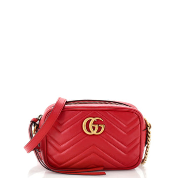 GG Marmont Shoulder Bag Matelasse Leather Mini