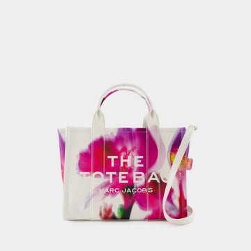 The Future Floral Leather Medium Tote Bag