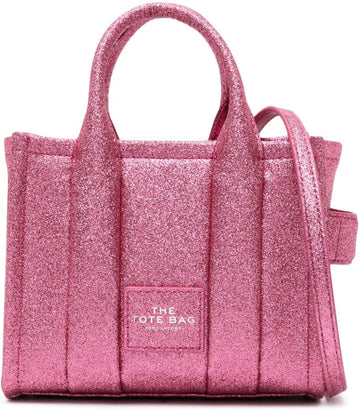 MARC JACOBS GALACTIC GLITTER MINI BAG - FUCHSIA
