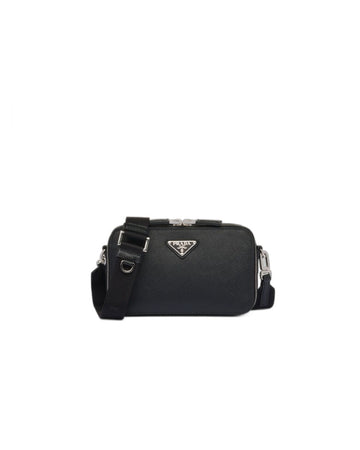 PRADA Saffiano Mini Travel Bandolier Bag