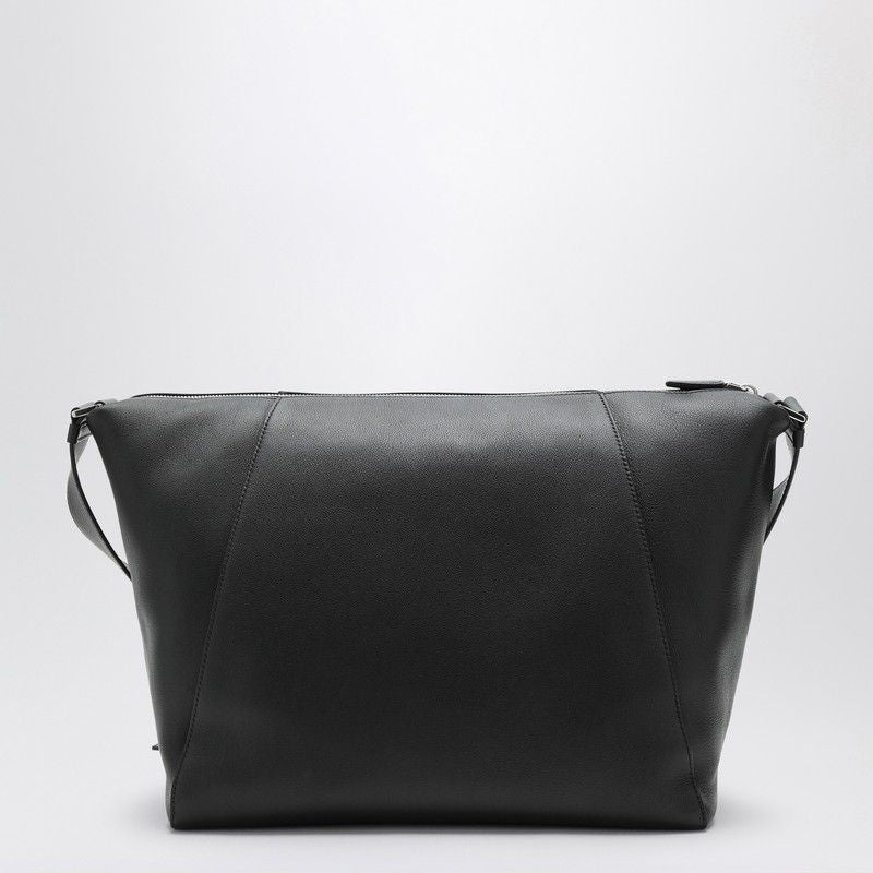 PRADA Leather Shoulder Handbag with Adjustable Strap