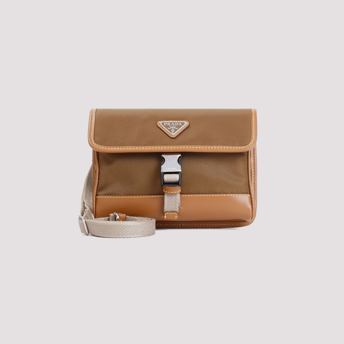 PRADA Mini Phone Holder - Compact and Stylish Accessory (18cm x 13cm x 3.5cm)
