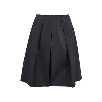 Prada Pleated Silk Skirt - '10s