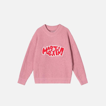 Vintage Embroidered Knitted Sweater
