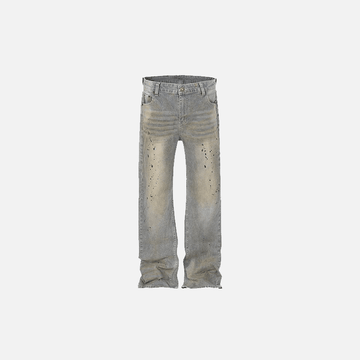 Splash-Ink Washed Jeans
