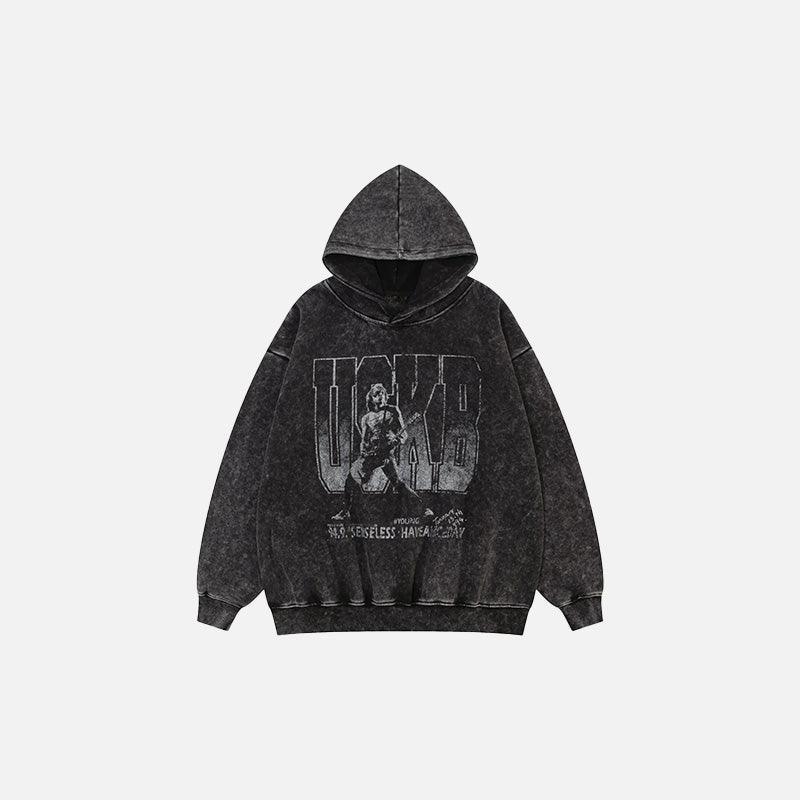 Oversized Music Hoodie