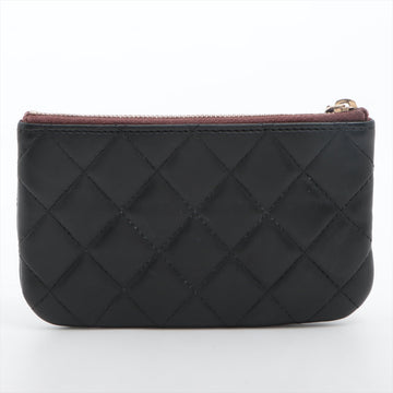 Chanel Matelasse Ram Leather Coin Case