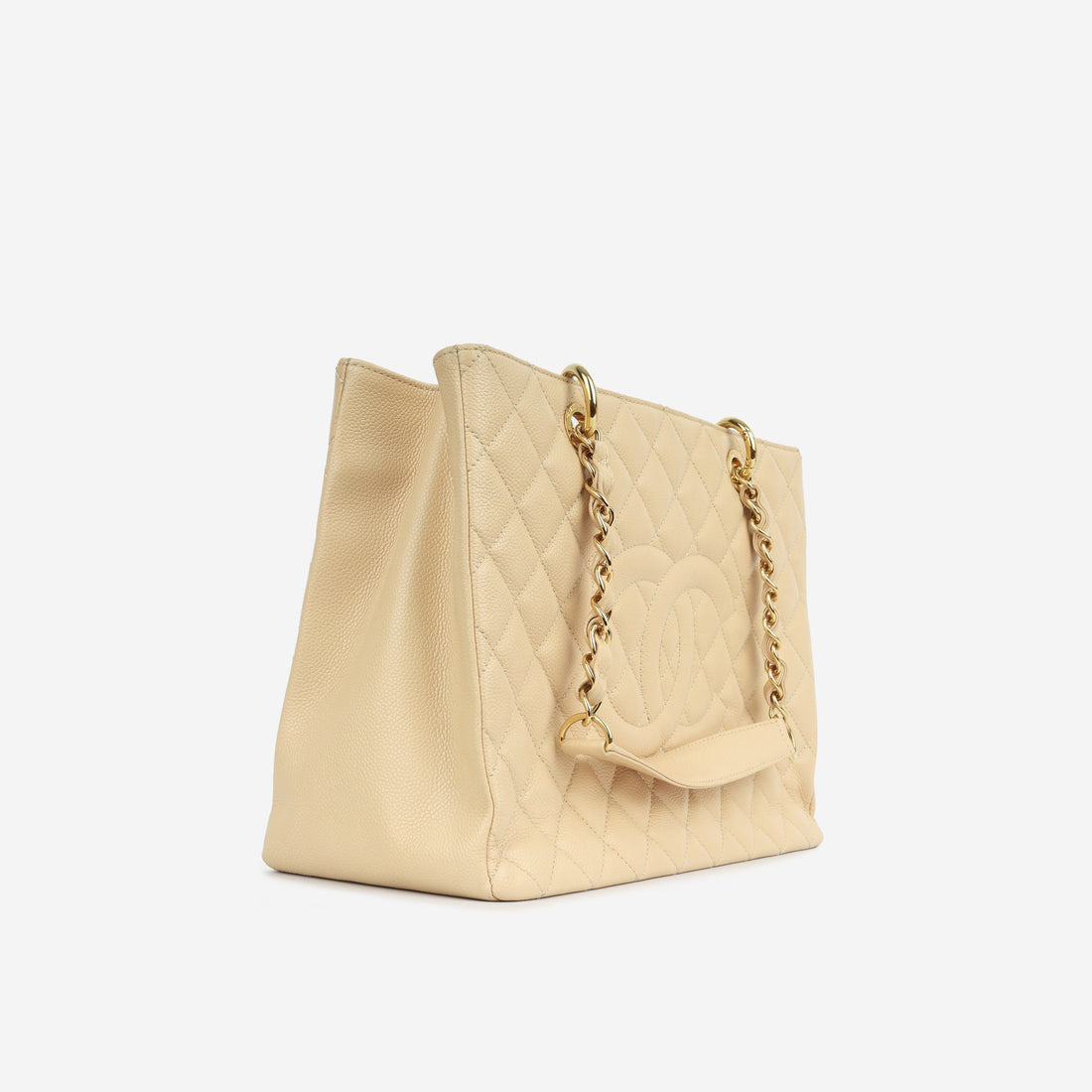 Grand Shopping Tote - Beige