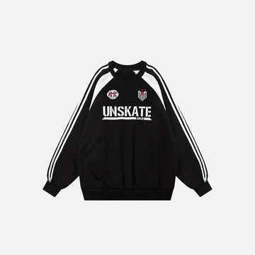 Y2K Vintage Loose Graphic Sweatshirt