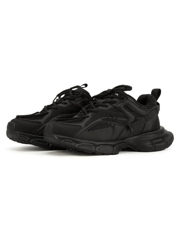 Makersluxe Black Warrior Mesh Rap Sneakers - 2087