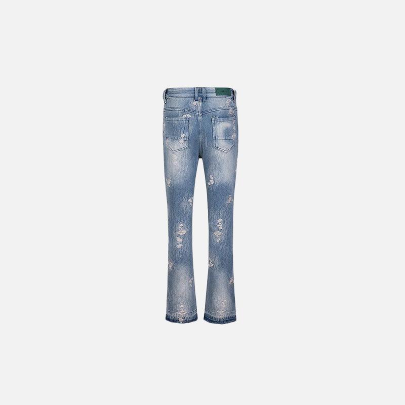 Vintage Washed Women's Distressed Jeans