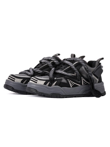 Makersluxe Retro High Street Cotton Rope Sneakers - 2140