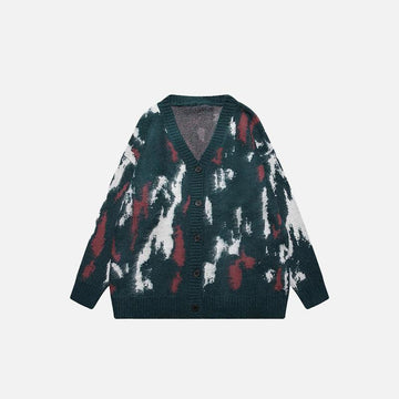 Vintage Loose Gradient Dyed Sweater