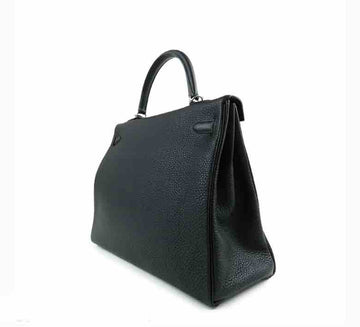 Hermès Kelly 35 SPO Togo Leather Black/Blue Royal D 2019