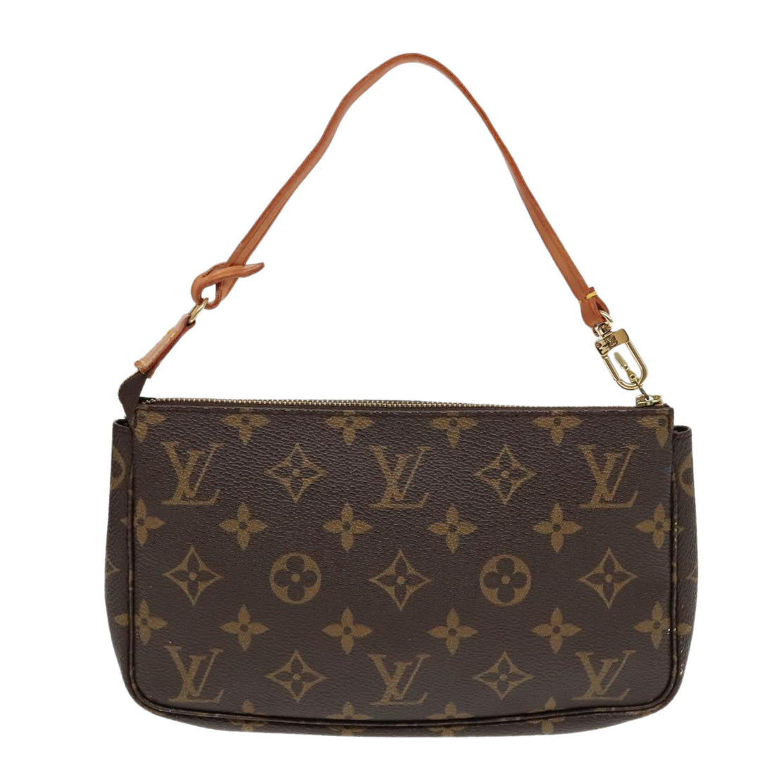 Louis Vuitton Pochette Accessoire  Canvas Clutch Bag ()