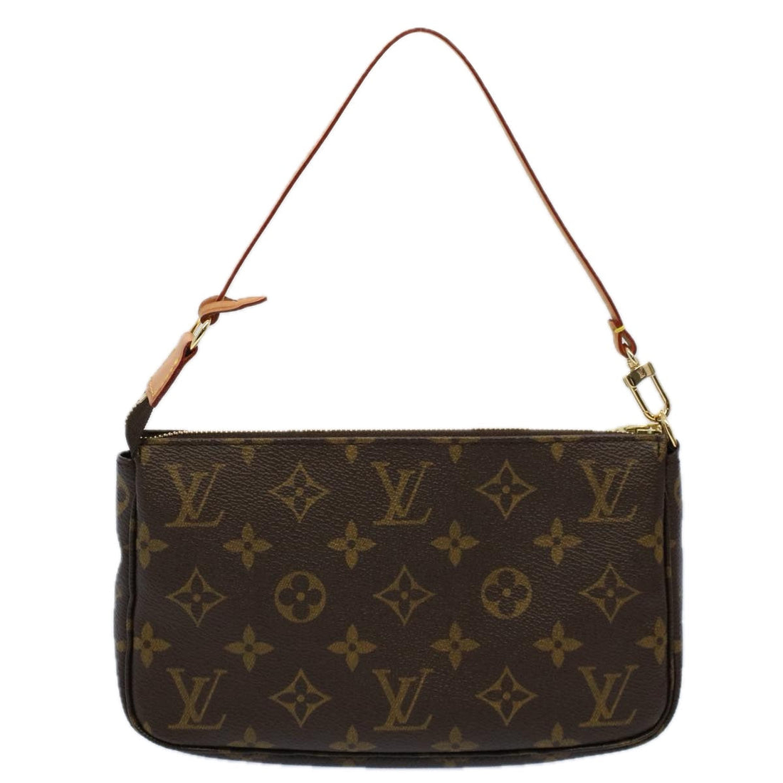 Louis Vuitton Pochette Accessoire  Canvas Clutch Bag ()