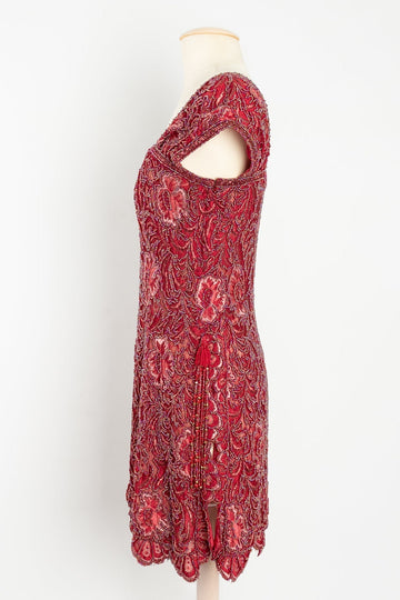 Robe du soir perlée Ungaro