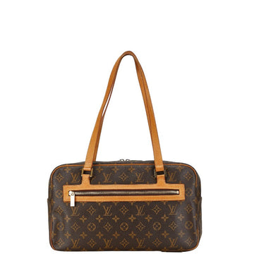 Louis Vuitton Monogram City GM Shoulder Bag M51181 Brown PVC Leather  Louis Vuitton
